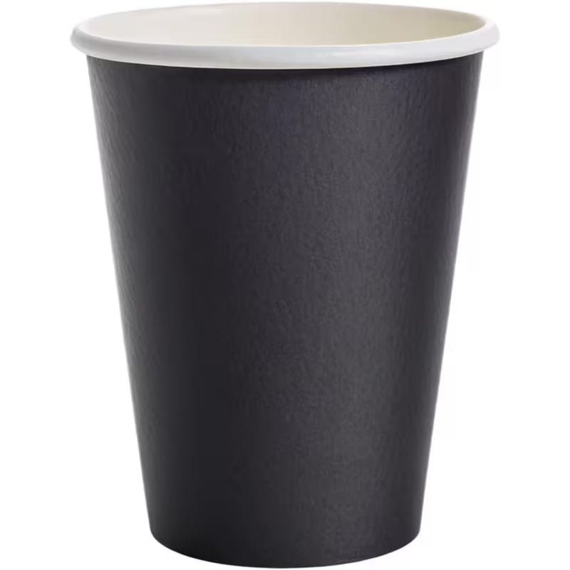 Pappbecher 200ml (8oz) für Heißgetränke, 1000 Stück - Einweg Coffee to Go Becher