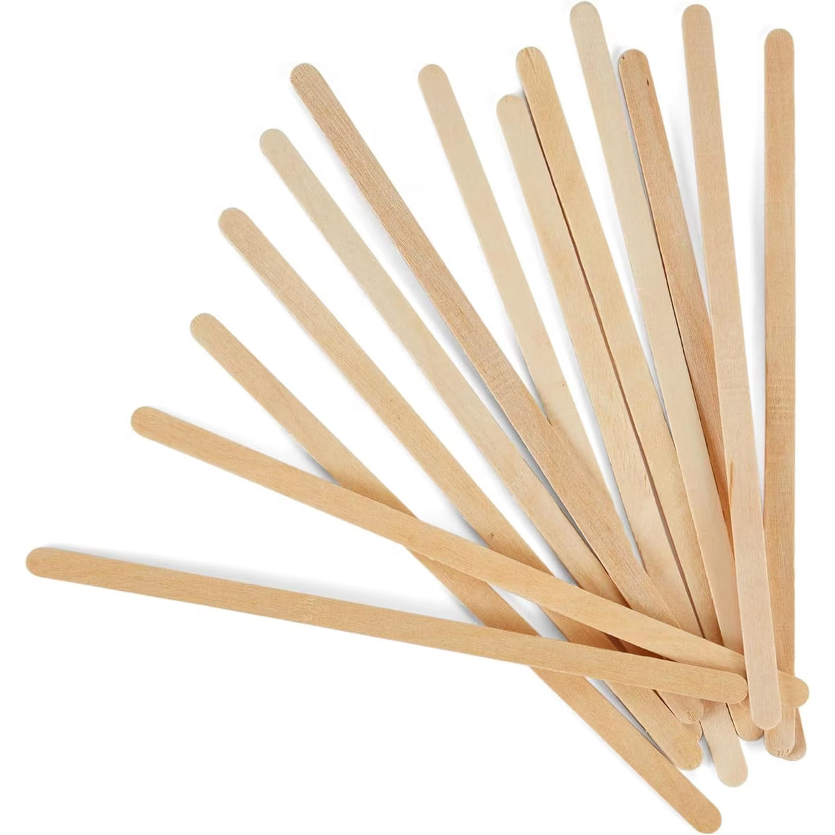 Kaffeerührer aus Holz, Rührstäbchen 11-18cm für Kaffee to go, Tee & Heißgetränke 2000 Stück