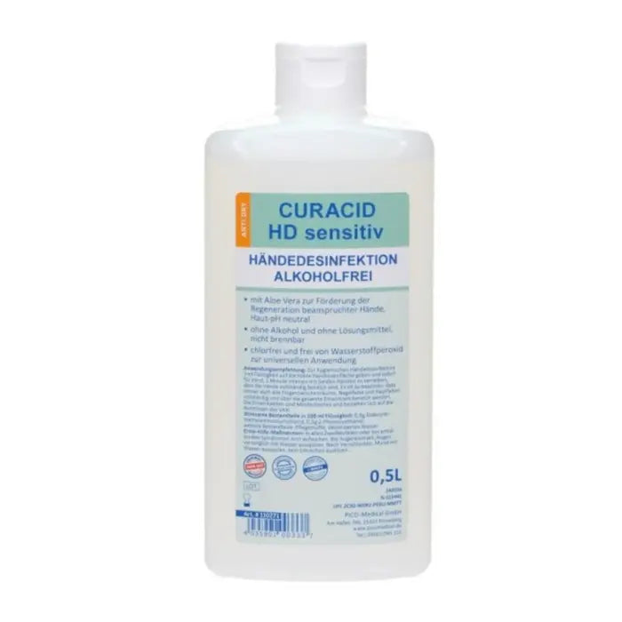Curacid HD Sensitiv 0,5 Liter für Spendersysteme, flüssiges Desinfektionsmittel für Spendersysteme