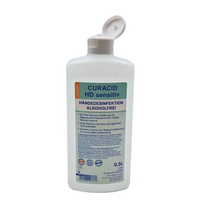 Curacid HD Sensitiv 0,5 Liter für Spendersysteme, flüssiges Desinfektionsmittel für Spendersysteme