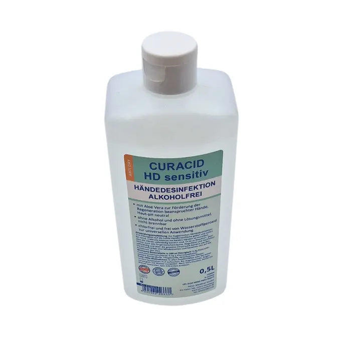 Curacid HD Sensitiv 0,5 Liter für Spendersysteme, flüssiges Desinfektionsmittel für Spendersysteme
