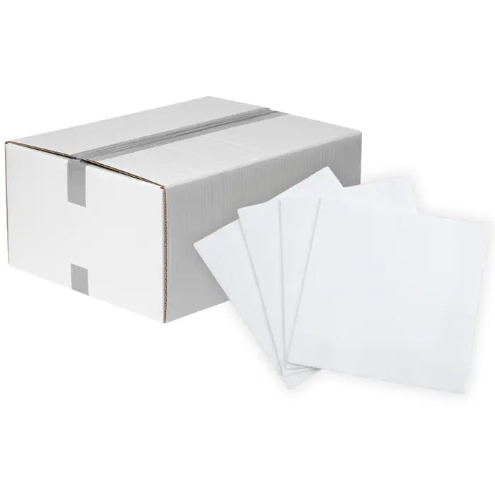 Tissue Expert Servietten 2-lagig 1/4-Falz Karton, ab 2000 Stück, 32 x 32 cm, weiß