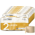 Tissue Expert Toilettenpapier Kartonage 2-lagig, 64 Rollen à 250 Blatt