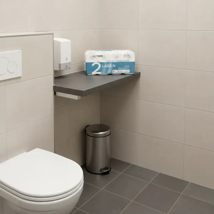 Tissue Expert Toilettenpapier 2-lagig, 64 Rollen à 250 Blatt