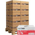 Palette Tissue Expert Servietten 3-lagig 1/4-Falz, 54.000 Stück, 33 x 33 cm, 3-lagig, 1/4-Falz, weiß